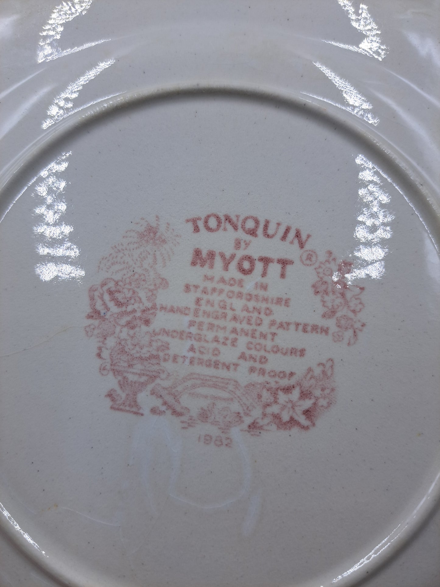 Talerze deserowe TONQUIN produkcja MYOTT&Son