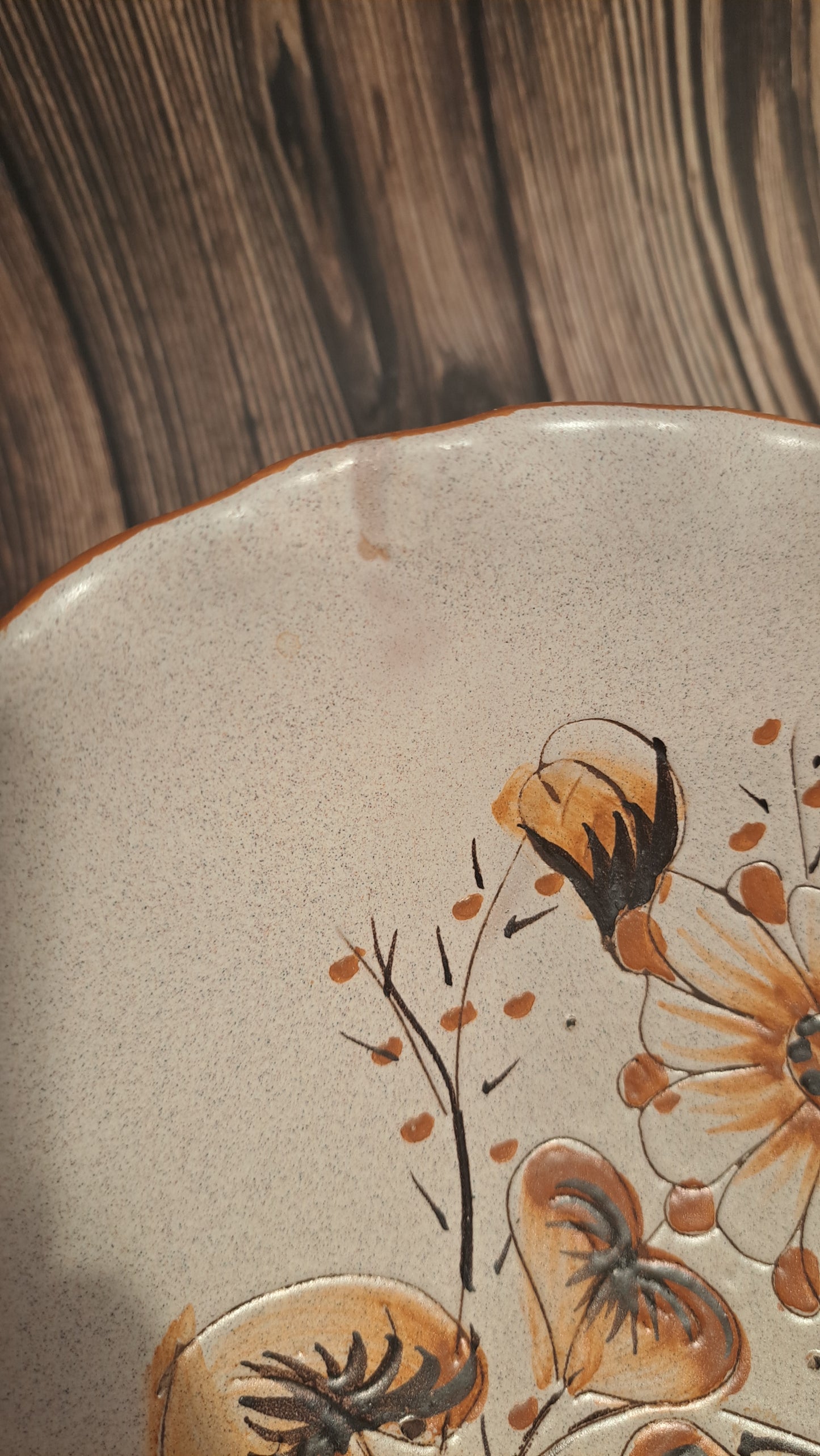 Talerz ozdobny ceramika Włochy