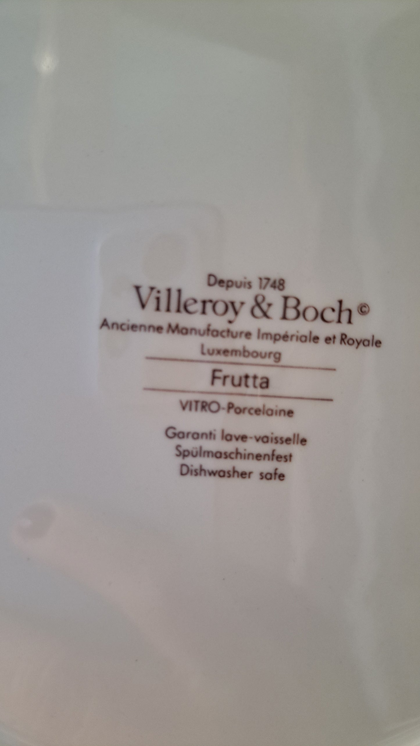 Talerz deserowy Villeroy &Boch Frutta
