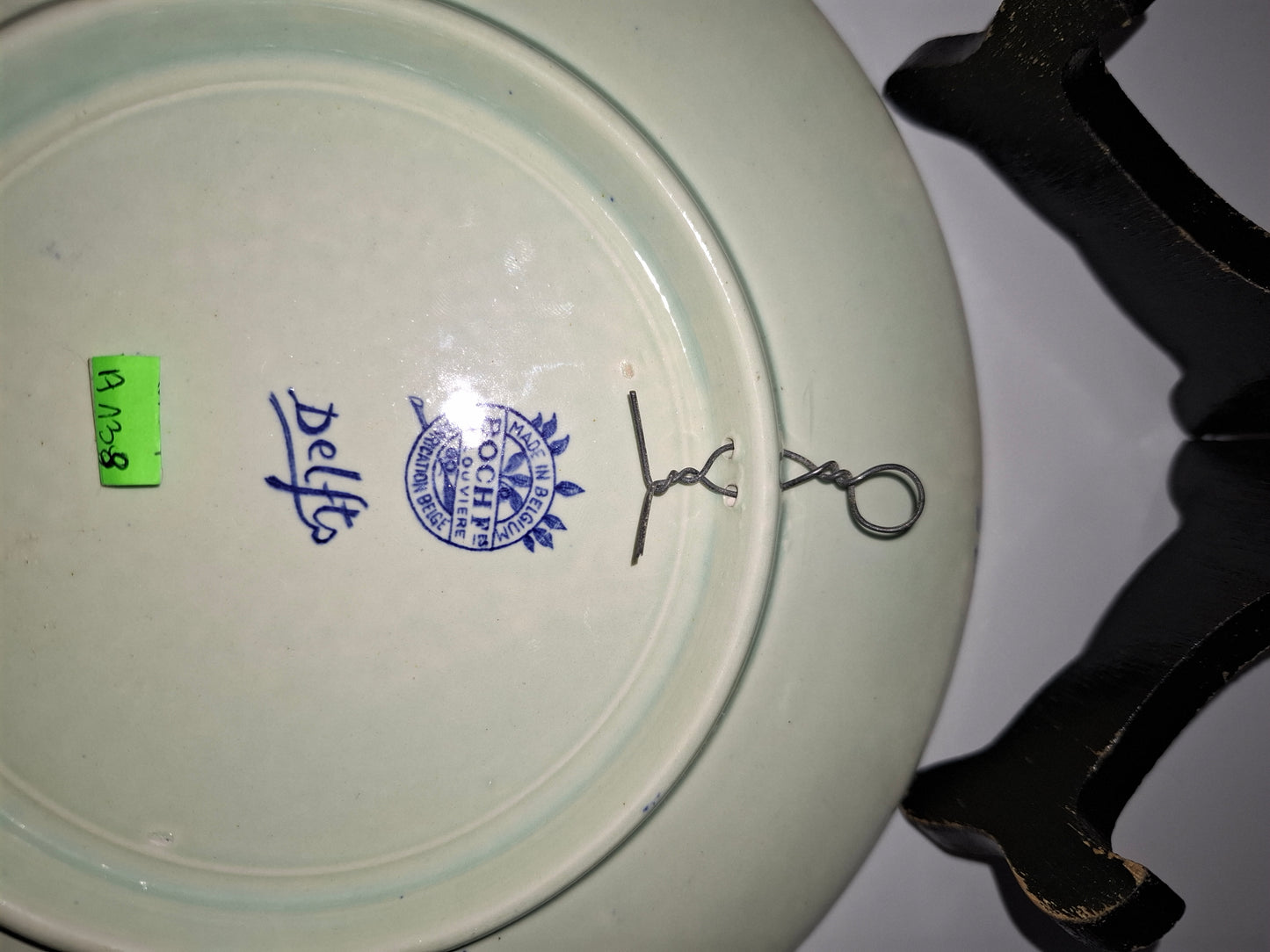 Talerz ozdobny ceramika Delft