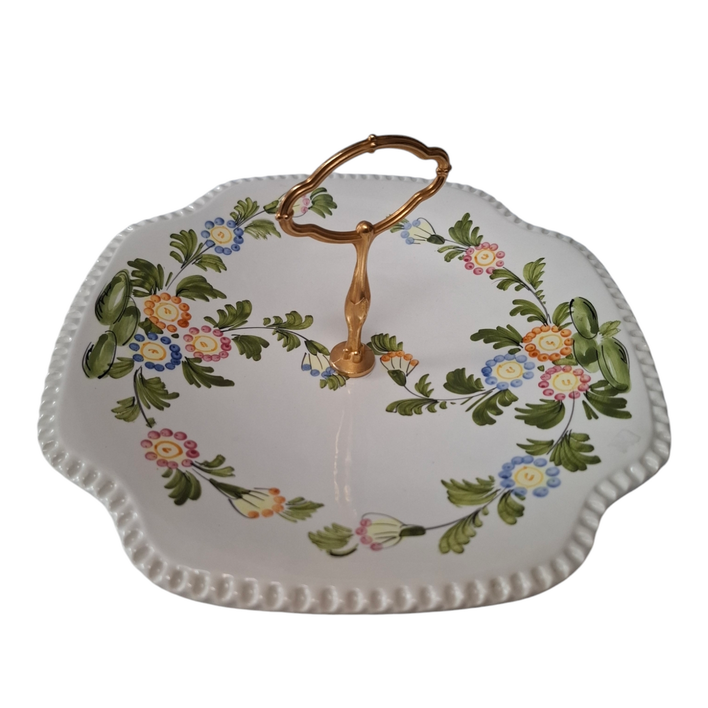 Patera ceramiczna Włochy ręcznie malowana