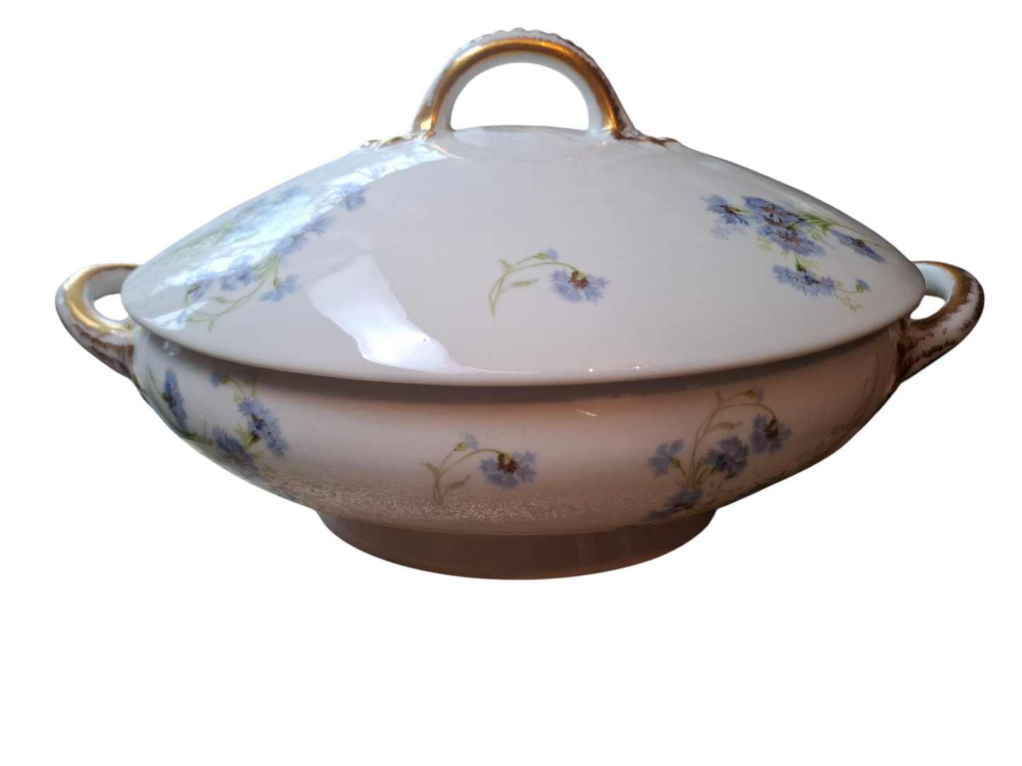 Lampa Naftowa z porcelanowym spodem