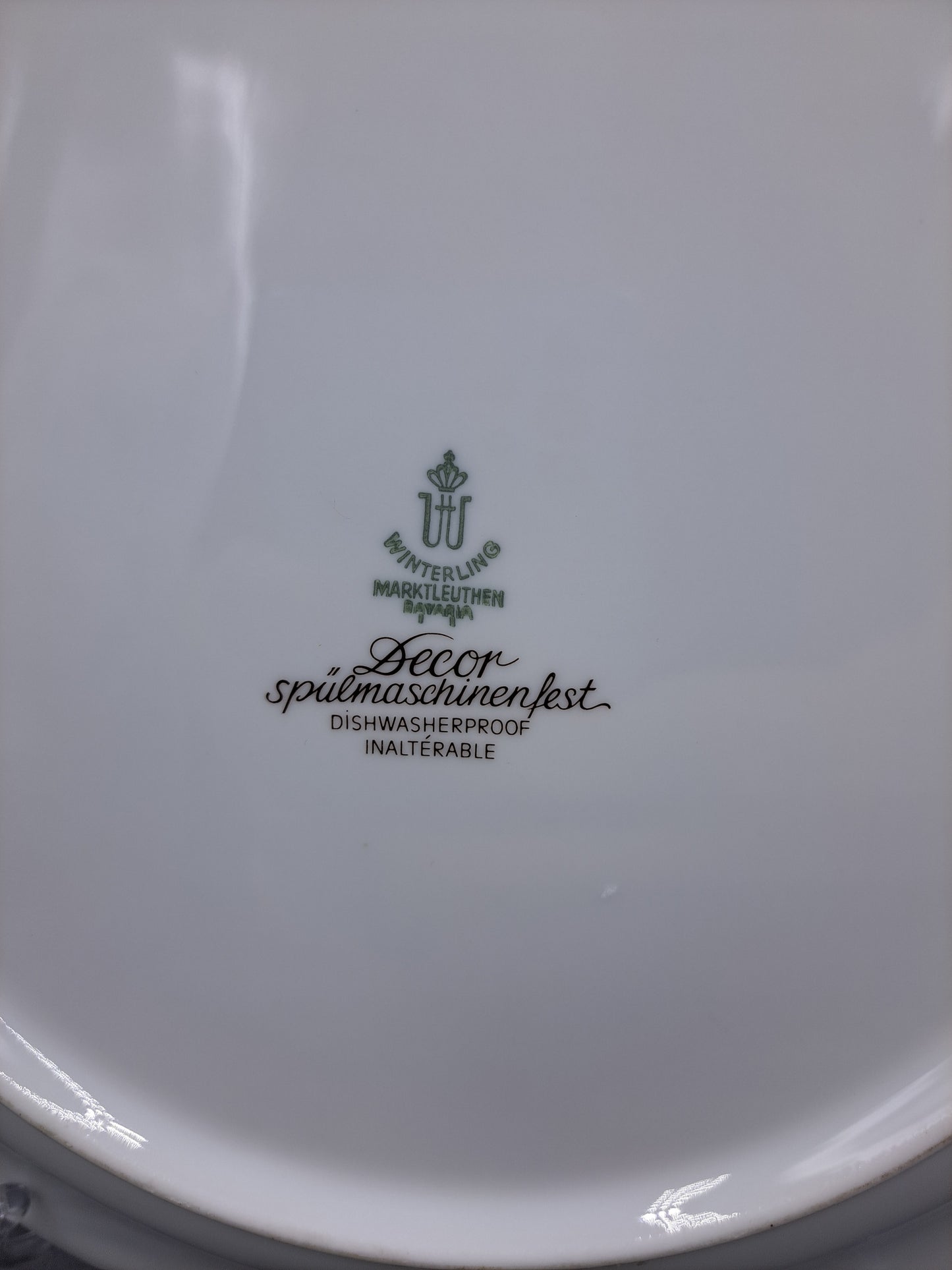 Talerz na ciasto, porcelana Winterling