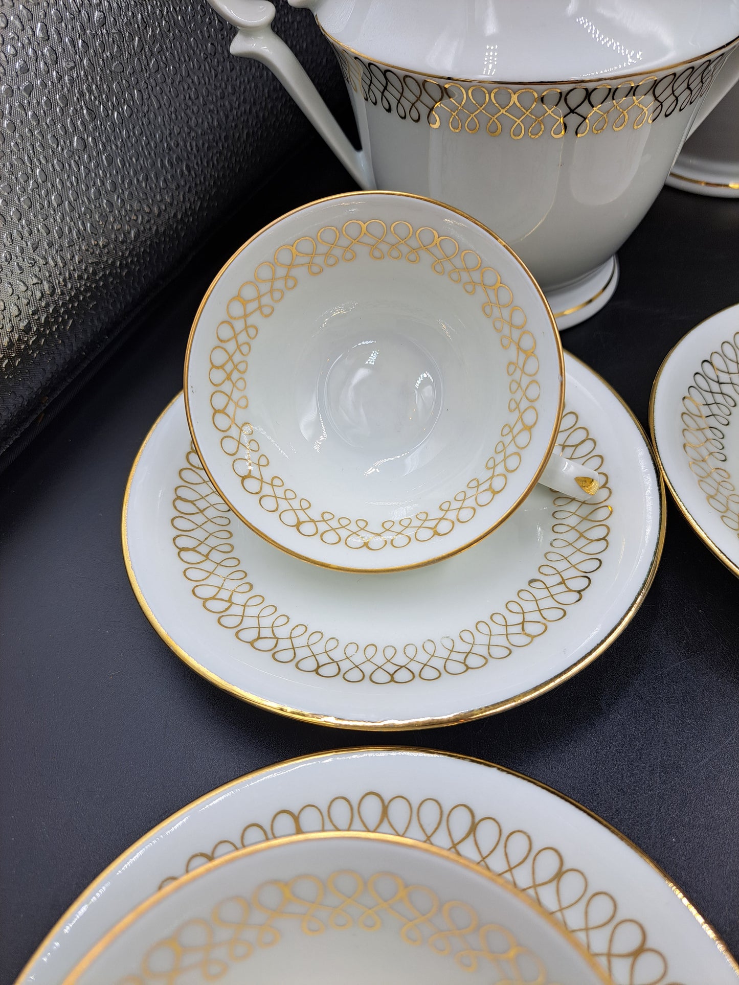 Serwis kawowy 8 osobowy Porcelana Limones