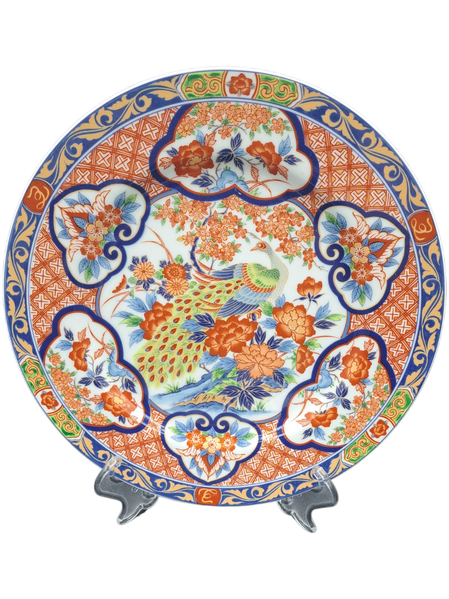 Talerz dekoracyjny  porcelana japońska